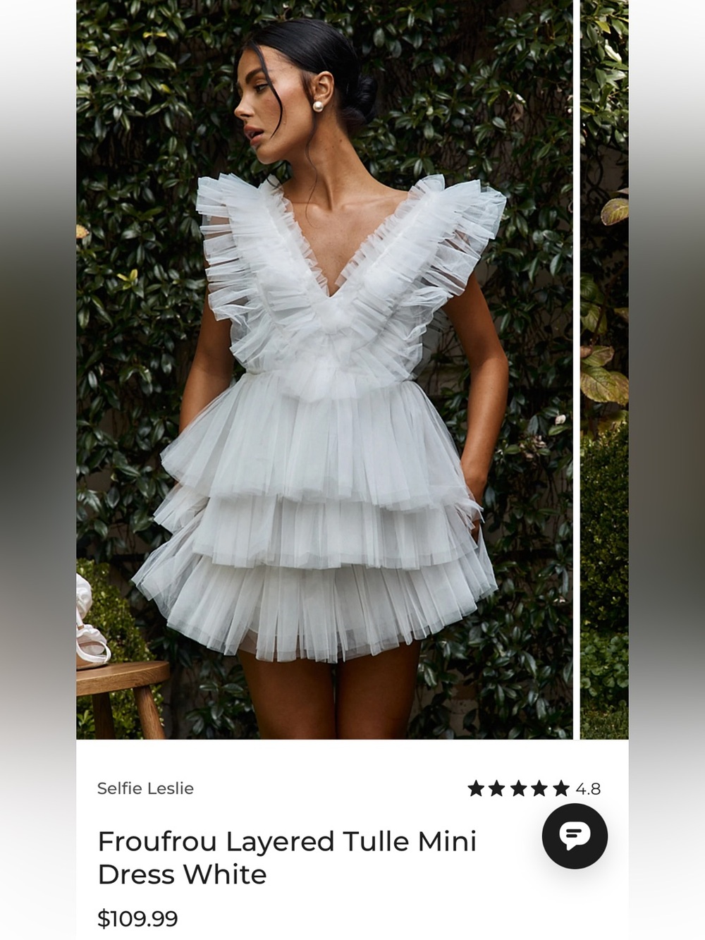 Selfie Leslie Tulle Bridal Dress